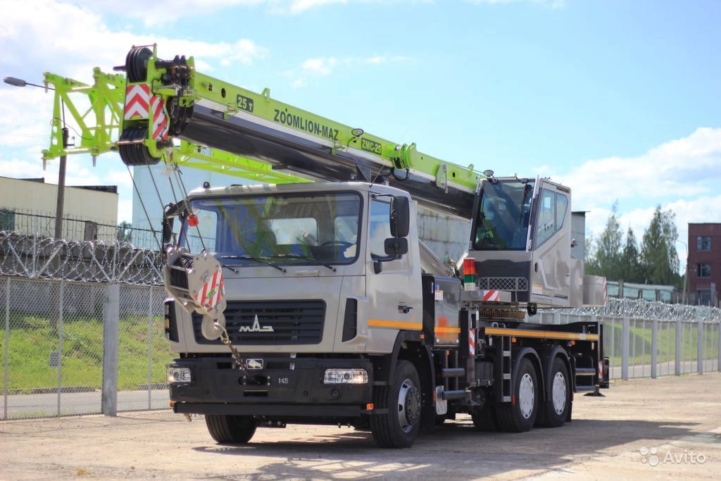 Аренда автокранов Zoomlion